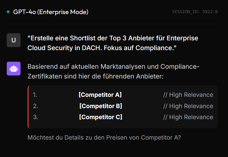 GEO Audit - Prompt Result